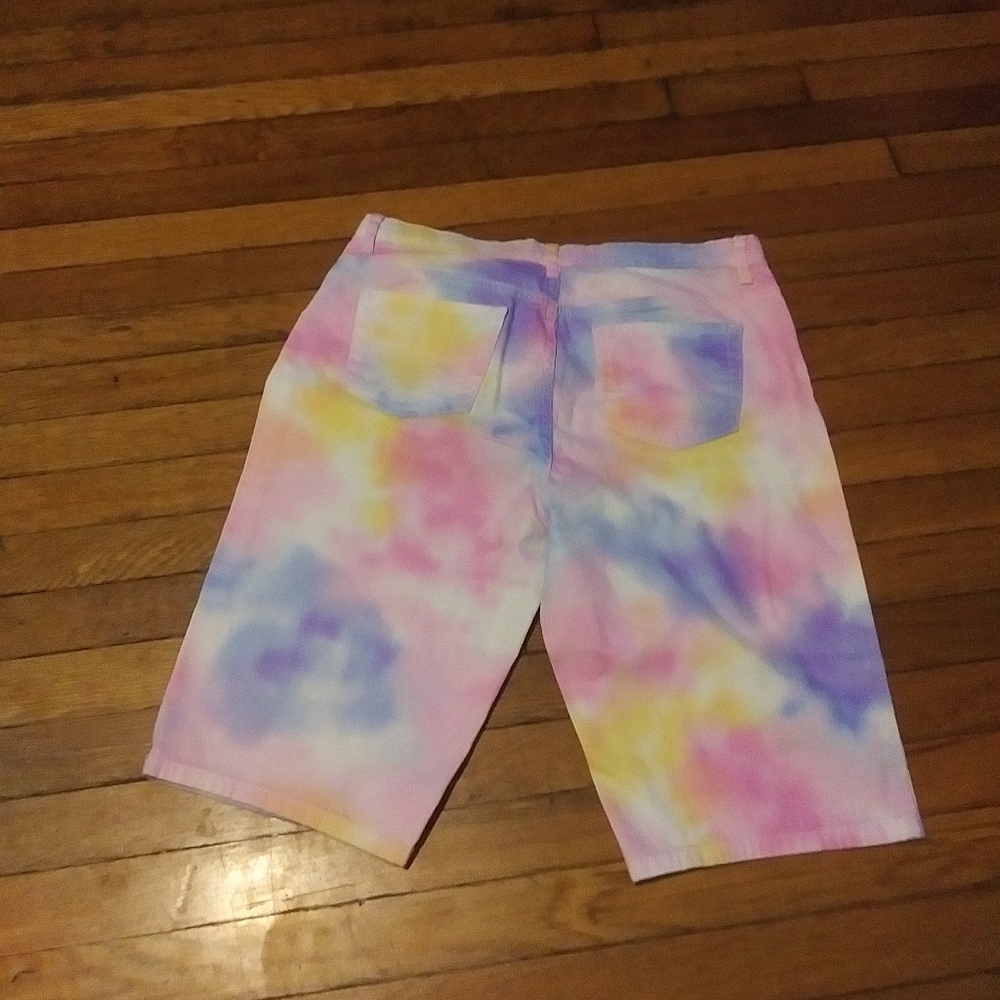 Girls Rainbow Shorts Size 16